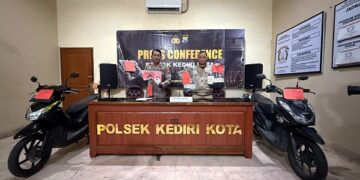 Bawa Kabur Motor, 2 Pria Dibekuk Satu Jam Setelah Beraksi