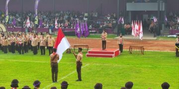 Mbak Wali Ajak Pramuka Garuda Kota Kediri Menjadi Generasi Berintegritas dan Inspiratif