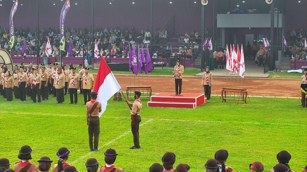 Mbak Wali Ajak Pramuka Garuda Kota Kediri Menjadi Generasi Berintegritas dan Inspiratif