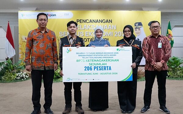 Mbak Wali Canangkan Sensus Ekonomi 2026 Kota Kediri, Dorong Data Akurat untuk Pembangunan