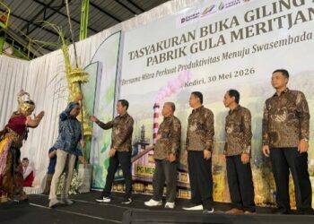 Resepsi Tebu Manten PG Meritjan Berlangsung Khidmat