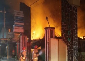 Puskesmas Tiron Dilalap Si Jago Merah, Kerugian Ditaksir Capai Rp1 Miliar