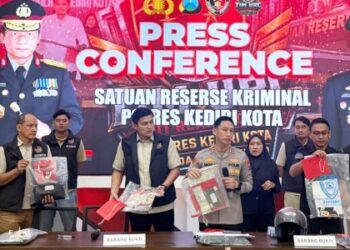 Kurang dari Sepekan, Polres Kediri Kota Ringkus Pelaku Spesialis Pecah Kaca Mobil