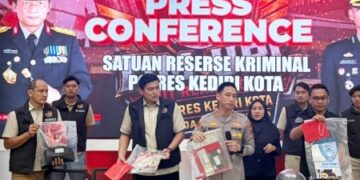 Kurang dari Sepekan, Polres Kediri Kota Ringkus Pelaku Spesialis Pecah Kaca Mobil