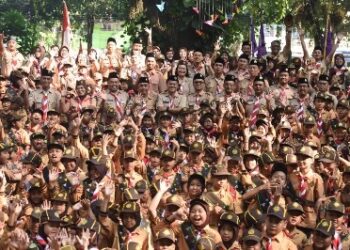 430 Pramuka Siaga Ikuti Seleksi Pramuka Garuda Kwarran Pesantren
