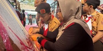 32 Pramuka Penggalang Kota Kediri Dibekali Wawasan Wisata- Ketahanan Pangan