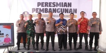 Pembangunan Mapolsek Ringinrejo Tuntas, Gedung Baru Siap Tingkatkan Pelayanan kepada Masyarakat