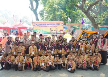 Diikuti Ratusan Peserta, Kak Cicha Buka Pesta Siaga Pramuka di Taman Wisata Ubalan