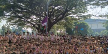 Bentuk Karakter Generasi Muda, Mbak Wali Buka Pesta Pra Siaga dan Siaga Kwarran Mojoroto 2026