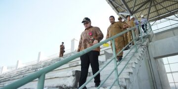 Mas Dhito Pastikan 2026 Pengerjaan Atap Stadion GDJ Selesai