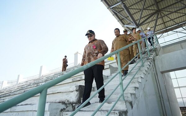 Mas Dhito Pastikan 2026 Pengerjaan Atap Stadion GDJ Selesai