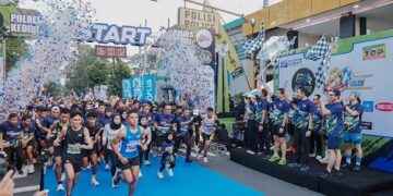 Pertama Digelar Polres Kediri, Pare Bhayangkara Run 2026 Disambut Antusias Ribuan Pelari
