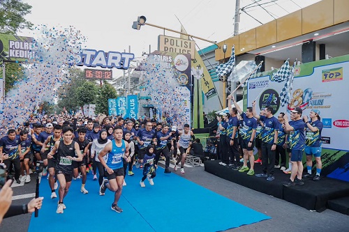 Pertama Digelar Polres Kediri, Pare Bhayangkara Run 2026 Disambut Antusias Ribuan Pelari