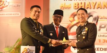 Peringatan Hari Bhayangkara ke-80, Gus Qowim: Sinergi Jadi Kunci Hadirkan Kota Kediri yang Aman dan Sejahtera