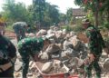 Kodim 0809/Kediri Bangun Jembatan Perintis Garuda Merah Putih, Kuati Konektivitas dan Ekonomi Warga Desa Kaliboto