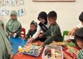 Peringati Hari Anak Nasional, Mbak Wali Mengajar Langsung Anak PAUD Lewat Gerakan Ibu Jari