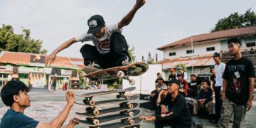 Ratusan Peserta Ramaikan Go Skateboarding Day 2026 di Kediri