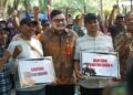 Dukung Program Ketahanan Pangan, Mas Dhito Bantu Benih Jagung dan Traktor Petani Ngadiluwih