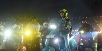 Mbak Wali Riding Bersama Ratusan Vespa Smallframe, Promosikan Wisata dan Kenalkan Ikon Kota