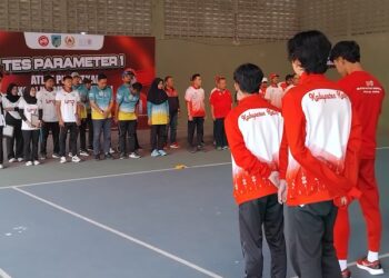Songsong Porprov Jatim 2027, KONI Kabupaten Kediri Gelar Tes Parameter  Tahap Pertama