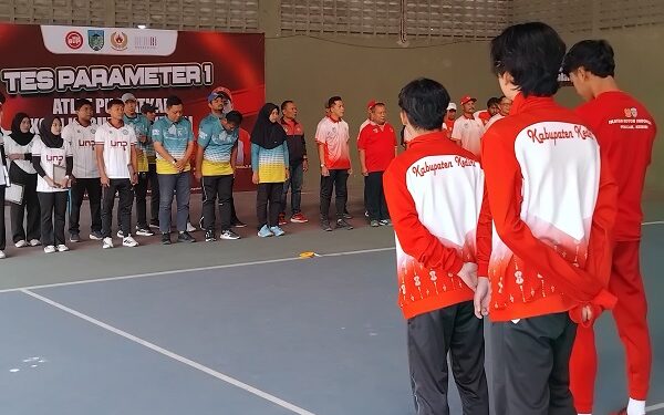 Songsong Porprov Jatim 2027, KONI Kabupaten Kediri Gelar Tes Parameter Tahap Pertama
