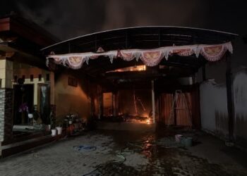 Rumah di Plosoklaten Kediri Terbakar, Kerugian Capai Rp1 Miliar
