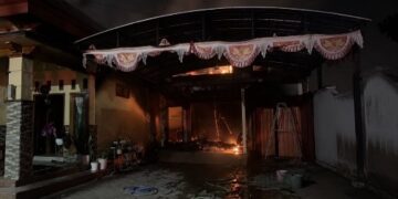 Rumah di Plosoklaten Kediri Terbakar, Kerugian Capai Rp1 Miliar