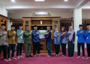 Disarpus Kota Kediri Beri Pendampingan Perpustakaan Ponpes Wali Barokah