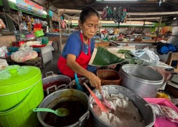 Jaga Citarasa Sejak 1975, Bubur Madura Pasar Pahing Kota Kediri Tak Pernah Sepi Pembeli