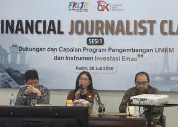 Financial Journalist Class FKIJK Kediri-Madiun, Kuati Literasi Keuangan Insan Media