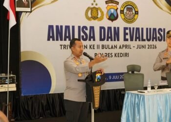 Masuki Semester II, Polres Kediri Evaluasi Kinerja dan Perkuat Pelayanan kepada Masyarakat