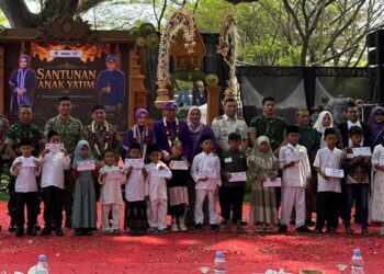 Momen HUT ke-1.147 Kota Kediri, Pemkot Santuni 1.407 Anak Yatim