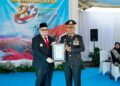 Mas Dhito Terima Penghargaan di HUT Bhayangkara ke-80