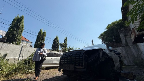 Begini Kronologi Laka Beruntun Palisade Tewaskan Mahasiswi di Kota Kediri