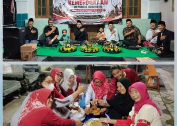 Semarak Tirakatan HUT RI ke-81, Warga RW 03 Jamsaren Bersatu dalam Doa dan Kebersamaan