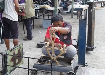 Jaga Kepercayaan Pembeli, Pedagang Kota Kediri Antusias Ikuti Layanan Tera Ulang Jemput Bola