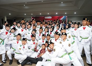 Mbak Wali Kukuhkan Paskibraka Kota Kediri 2026, Siap Jalankan Tugas Kehormatan HUT ke-81 RI