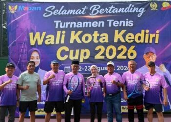 Turnamen Tenis Wali Kota Kediri Cup 2026 Dorong Sport Tourism