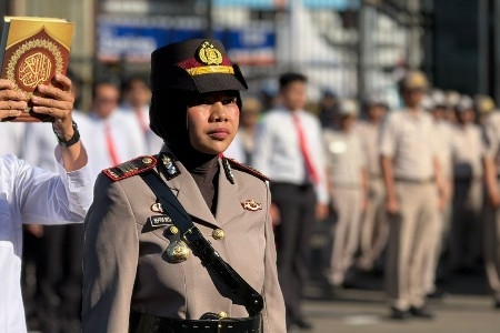 AKP Septia Intan Putri, Polwan Asal Padang yang Kini Dipercaya Jadi Kasatlantas Polres Kediri Kota