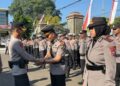 AKP Septia Jabat Kasat Lantas Baru, Kapolres Tekankan Tingkatkan Keamanan Jalan