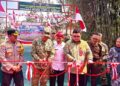 Jembatan Garuda Merah Putih di Kediri Diresmikan, Hubungkan Desa Ngancar-Pandantoyo