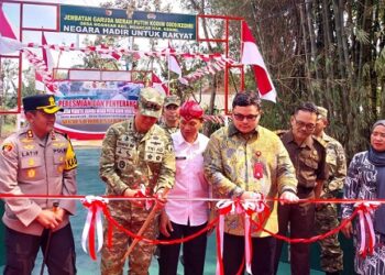Jembatan Garuda Merah Putih di Kediri Diresmikan, Hubungkan Desa Ngancar-Pandantoyo