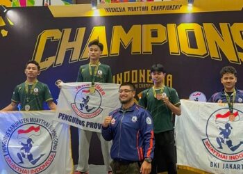 Atlet Muaythai Kota Kediri Raih Emas di Kejurnas 2026