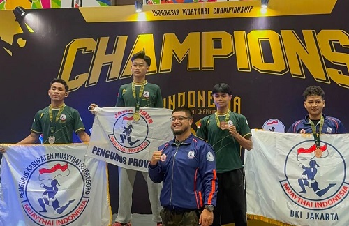 Atlet Muaythai Kota Kediri Raih Emas di Kejurnas 2026