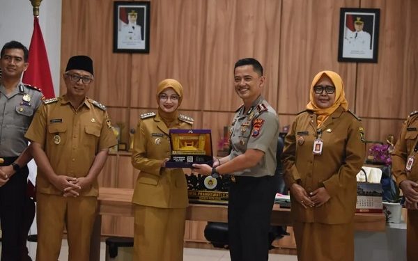 Mbak Wali Terima Silaturahmi Kapolres Kediri Kota, Komitmen Perkuat Sinergi