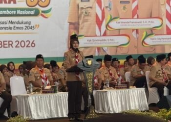 Apel Akbar Hari Pramuka ke-65, Wali Kota Kediri Tekankan Pramuka Adaptif di Era Digital